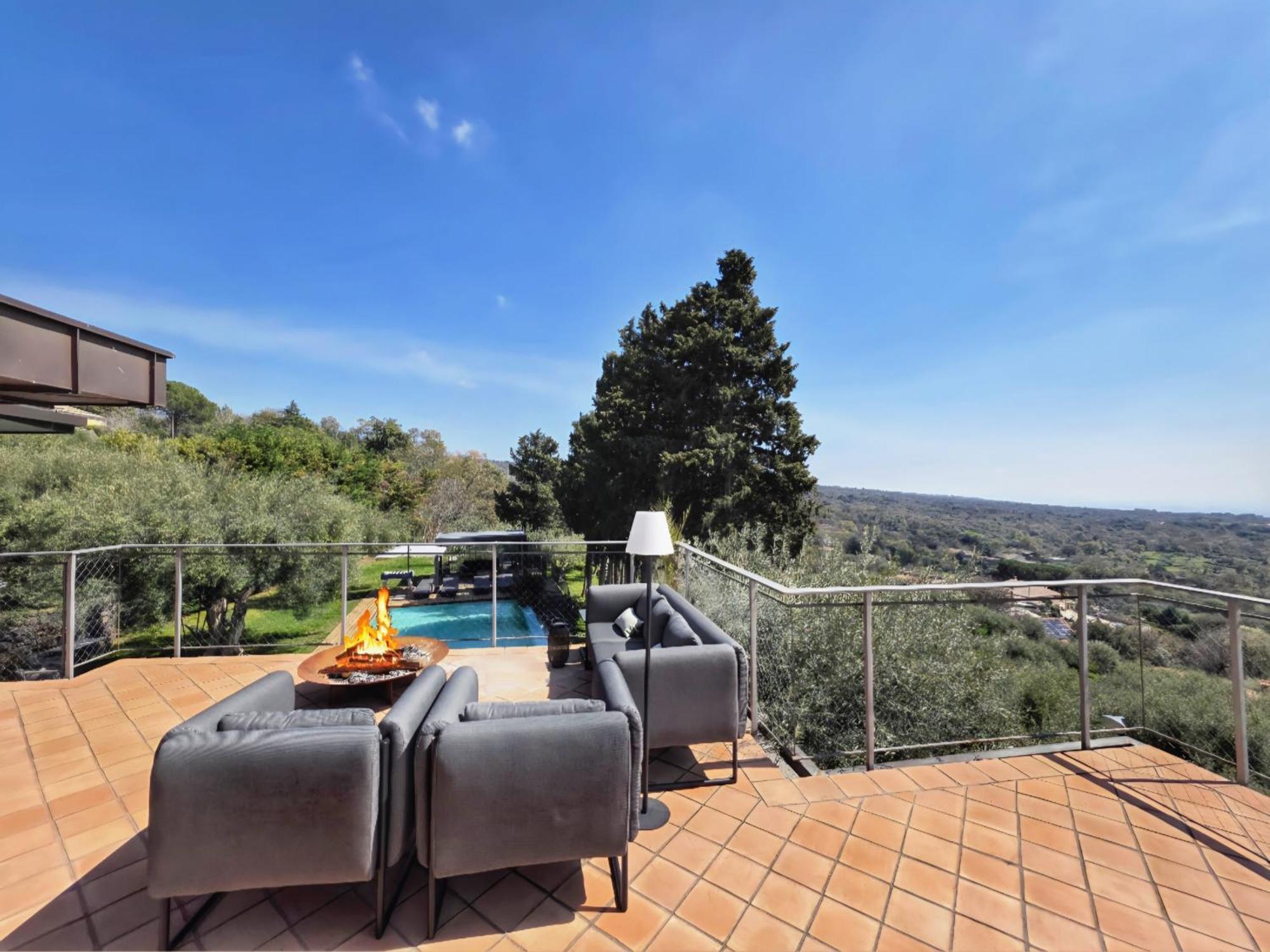 Rahal - Etna Luxury And Design Home Катания Экстерьер фото